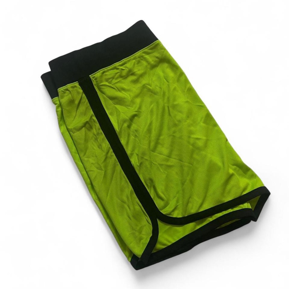 Neon Green / Black Athletic Shorts  • B sport • SIZE - 1X